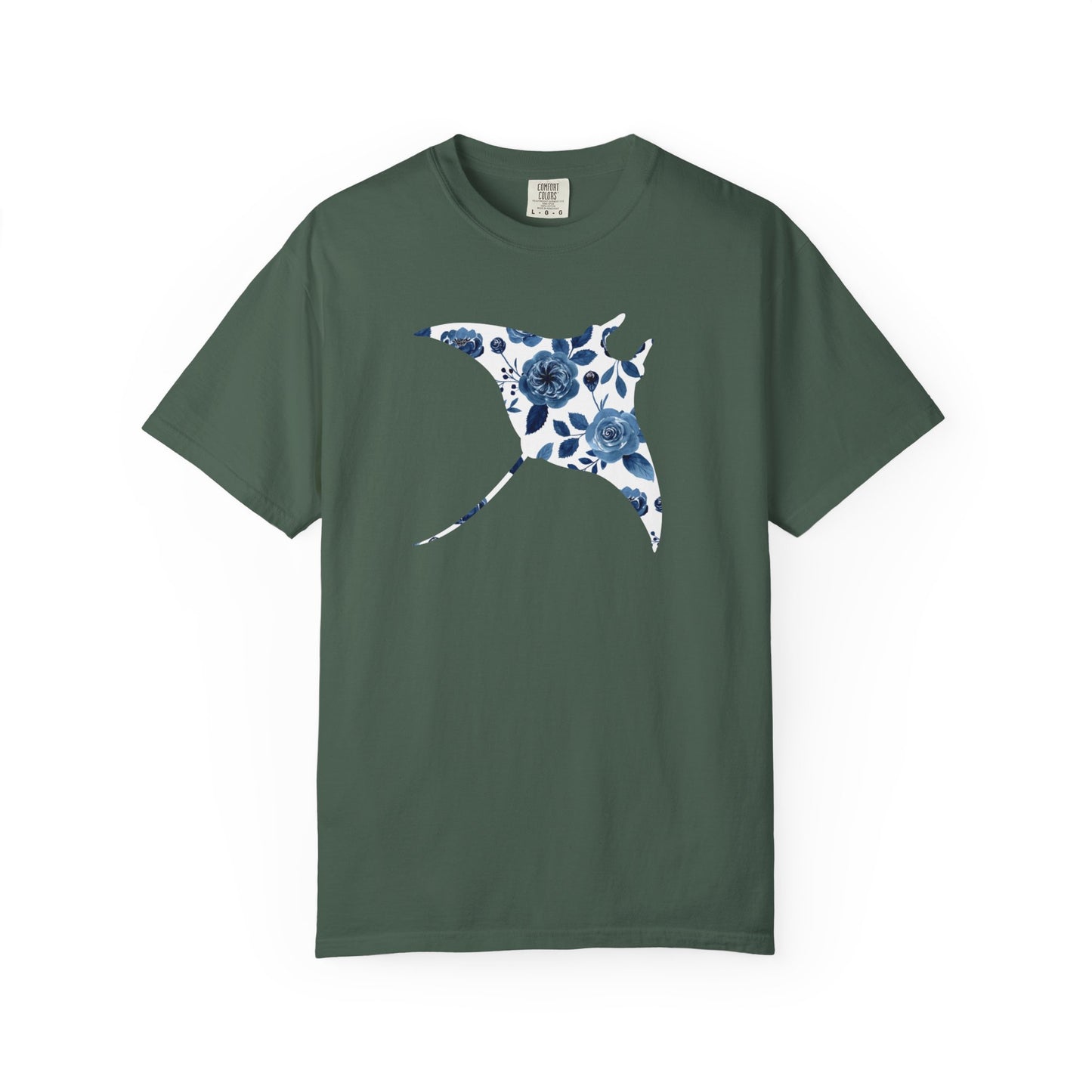 Floral Manta Ray Shirt