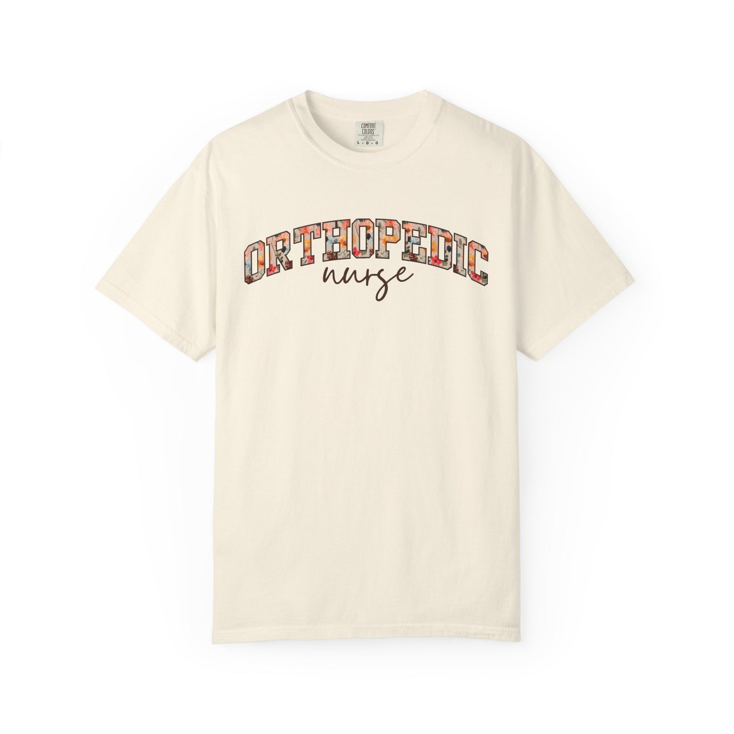 Floral Orthopedic Nurse Shirt