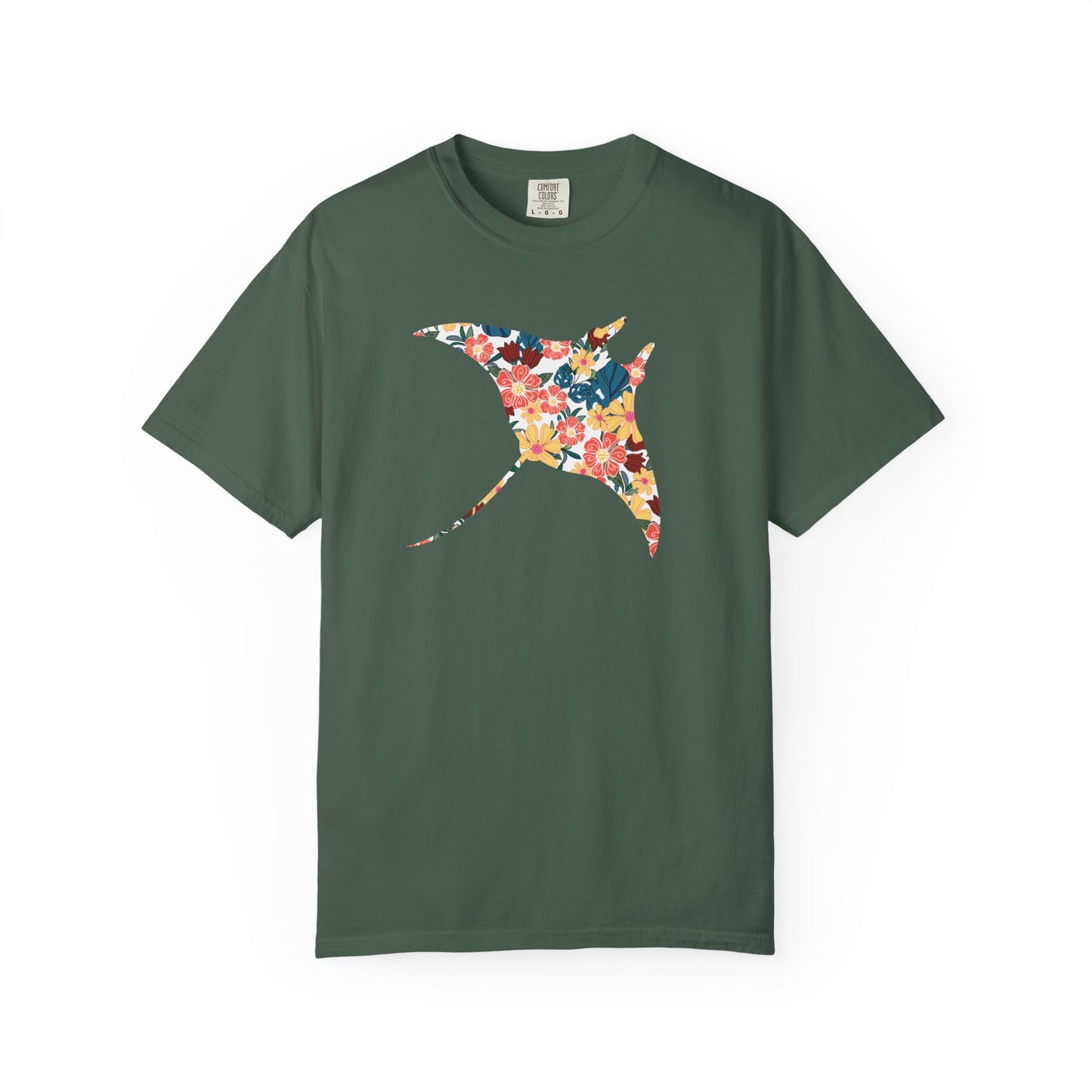 Floral Manta Ray Shirt