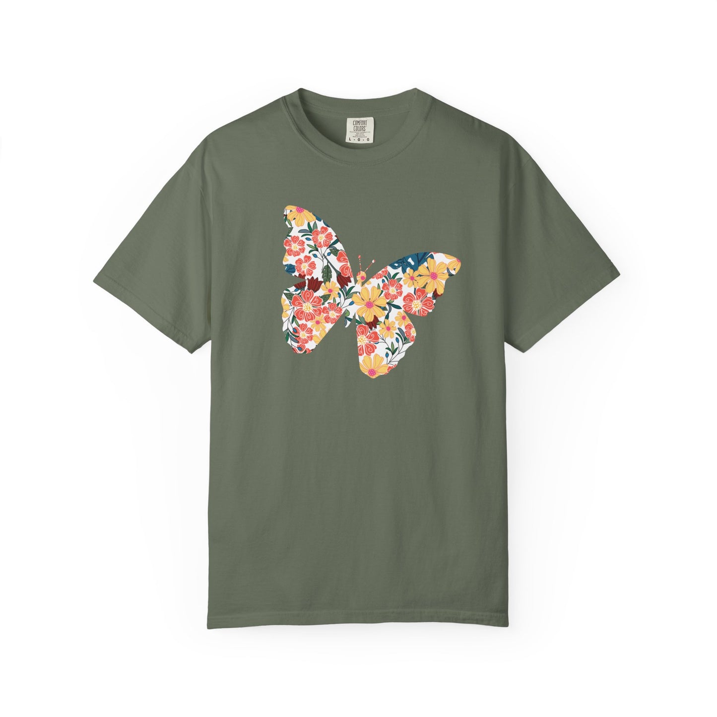 Floral Butterfly Shirt