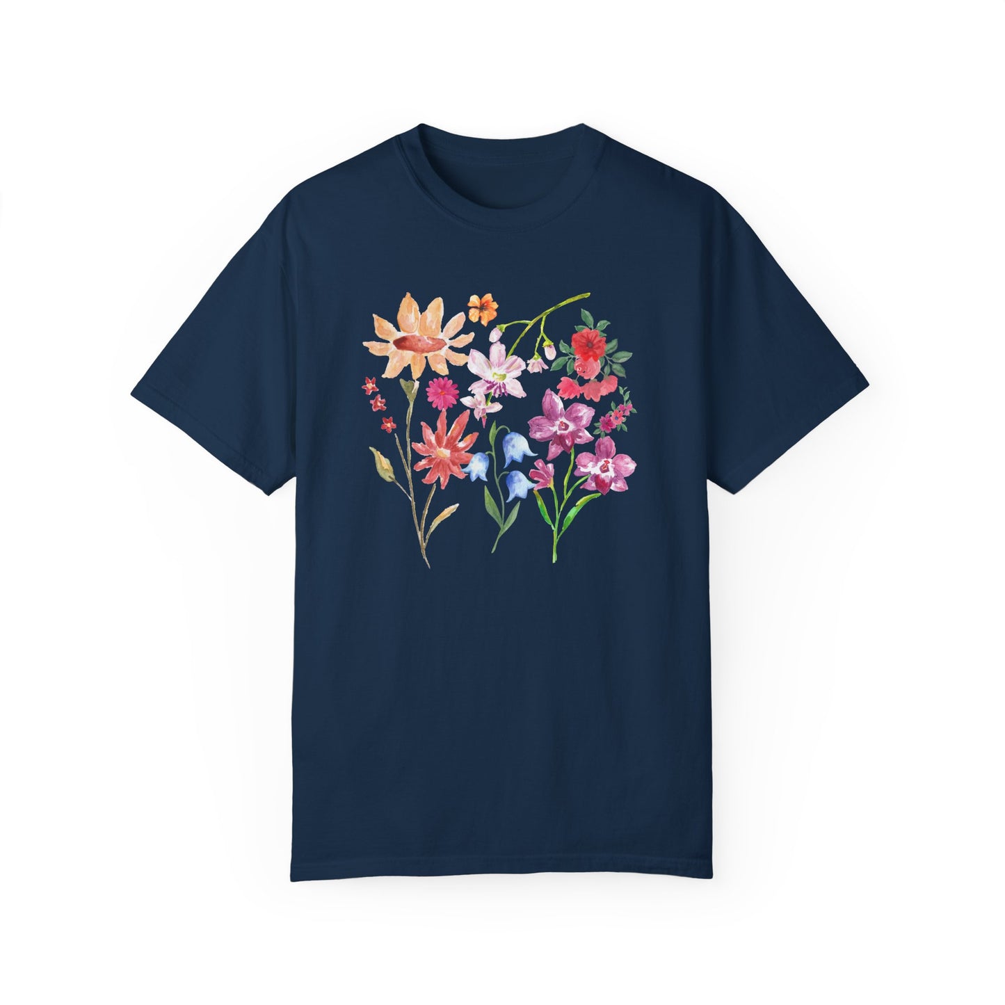 Floral Watercolor Shirt