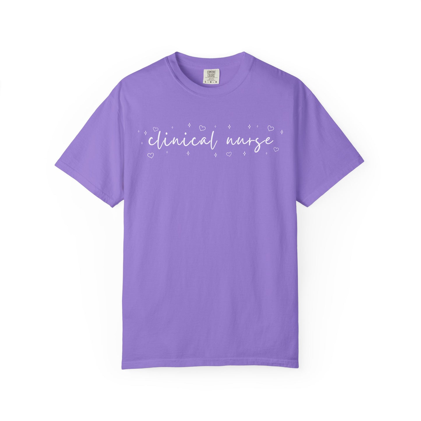 Clinical Nurse Heart Sparkle Shirt
