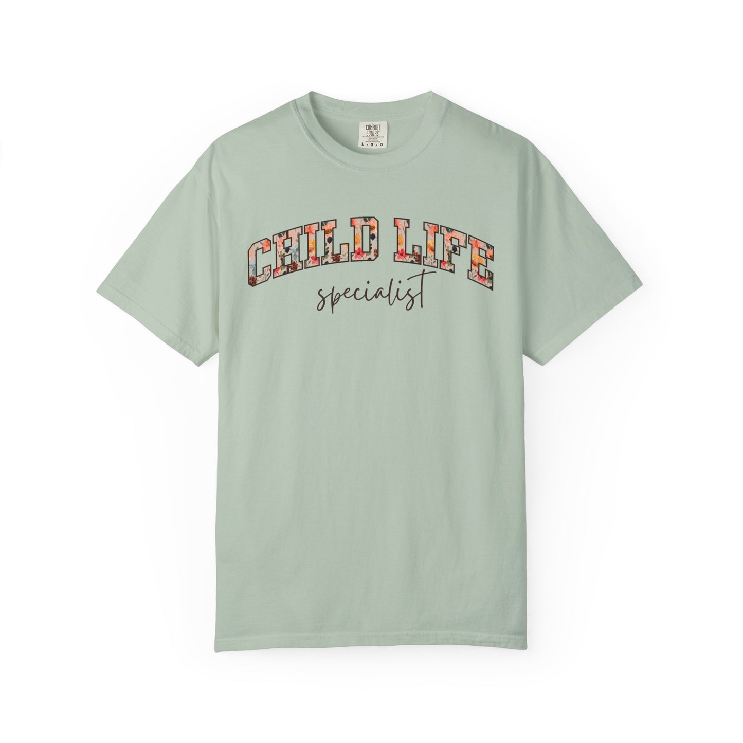 Floral Child Life Specialist Shirt