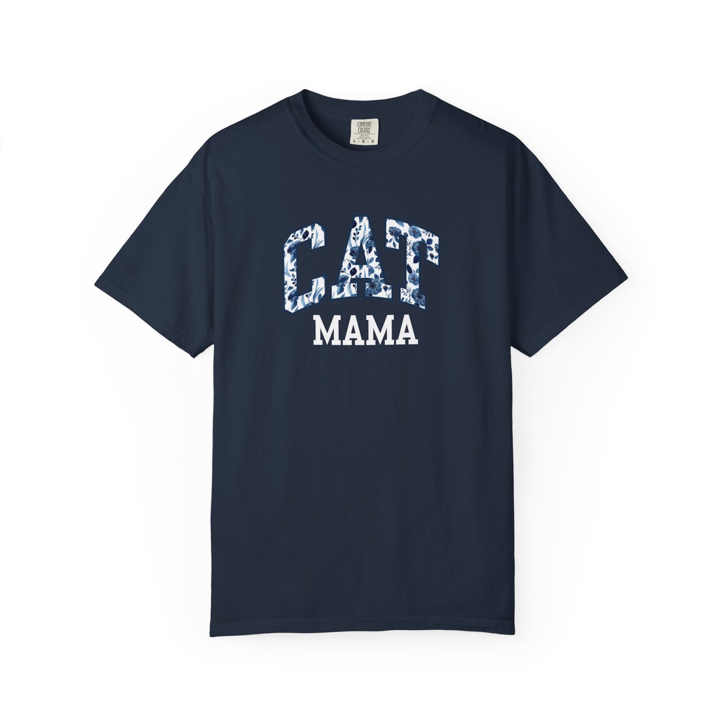 Floral Cat Mama Shirt