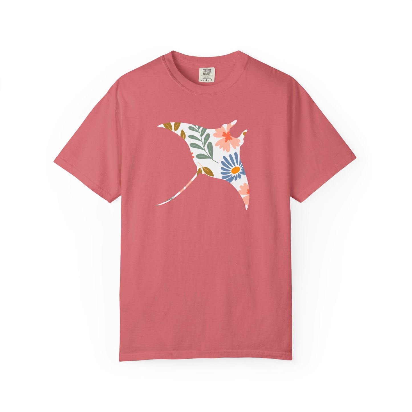 Floral Manta Ray Shirt