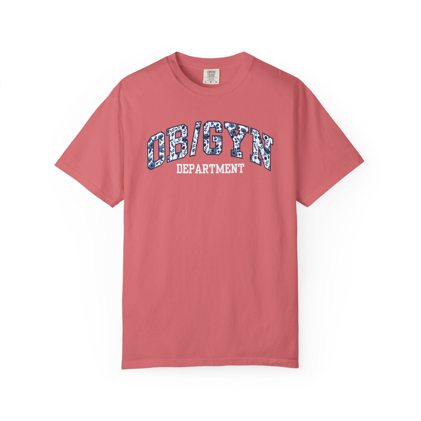 Floral OB/GYN Department Shirt