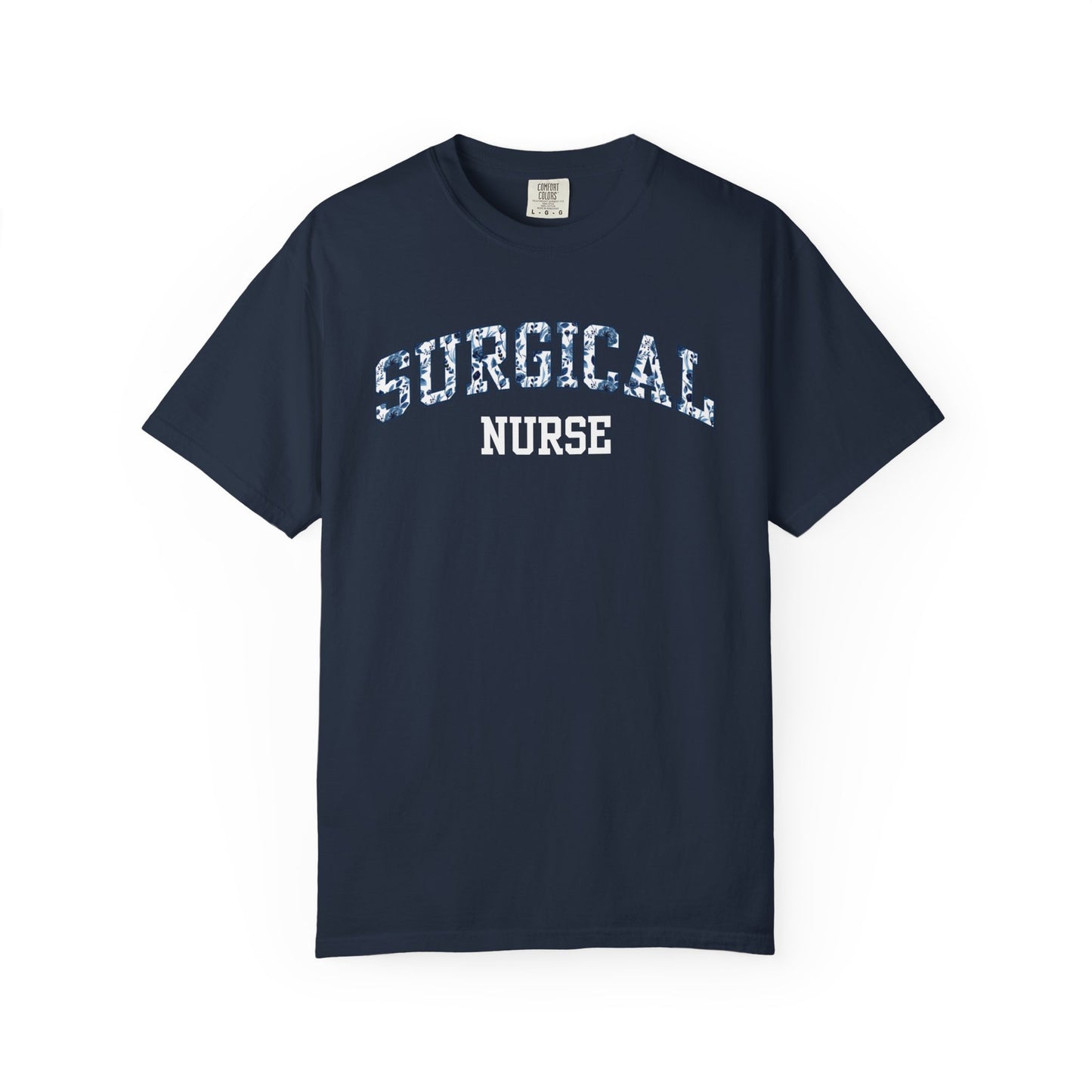Floral Surgical Nurse Shirt