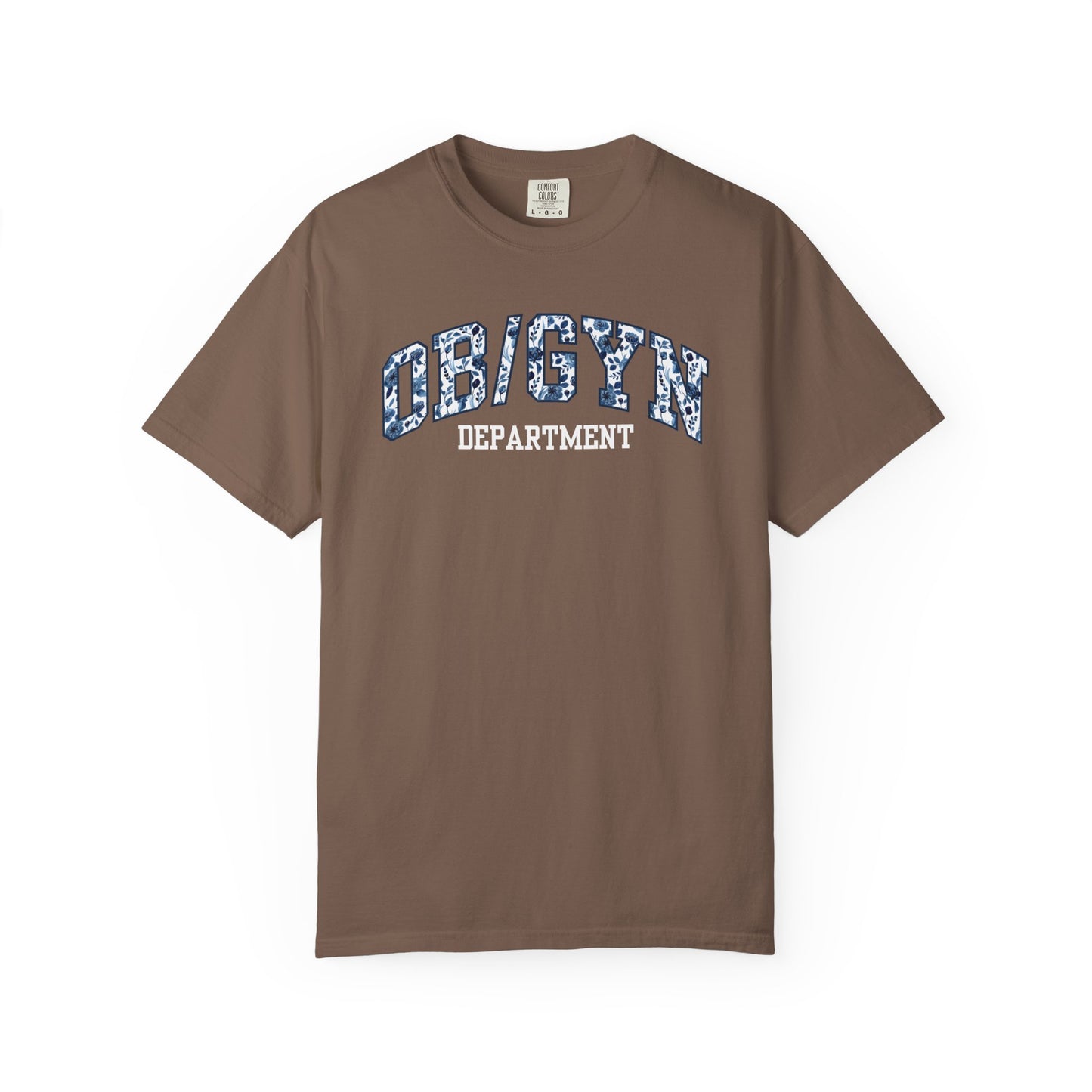 Floral OB/GYN Department Shirt