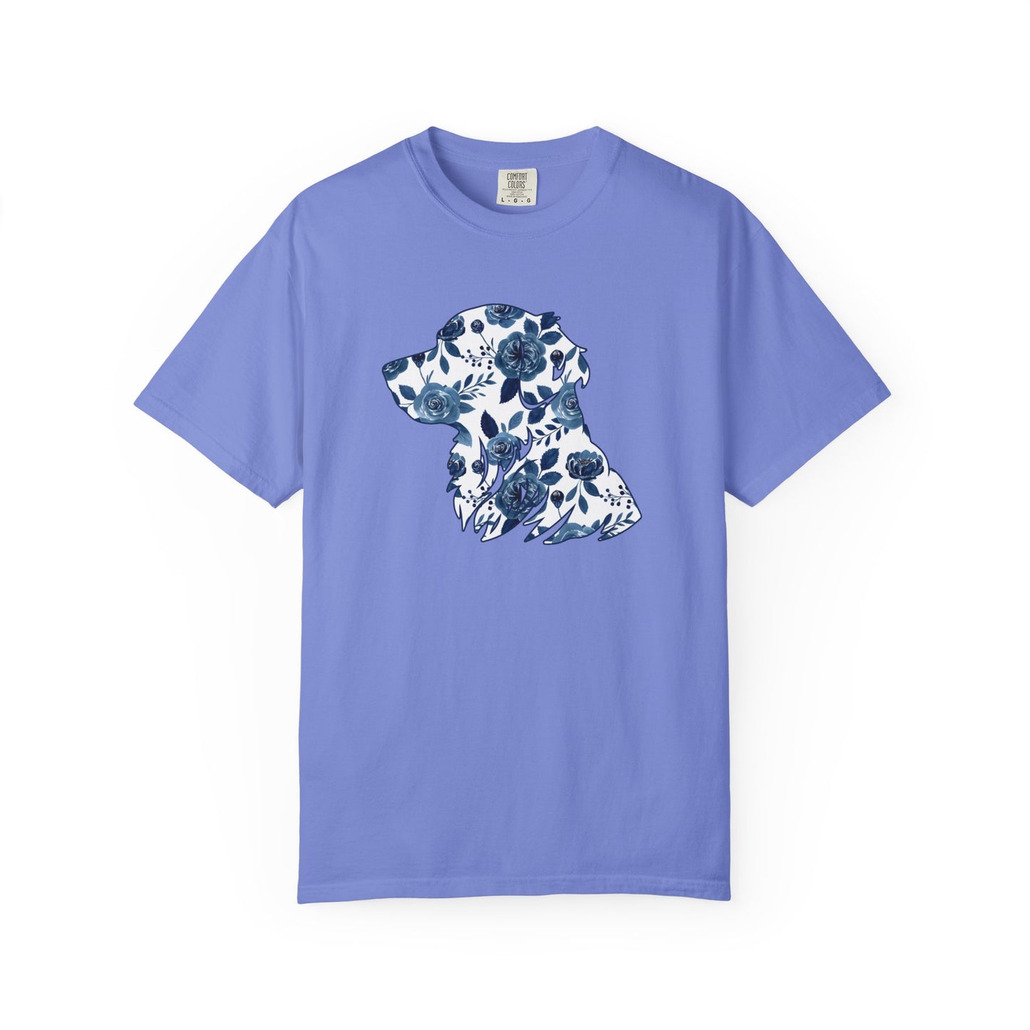 Floral Golden Retriever Shirt