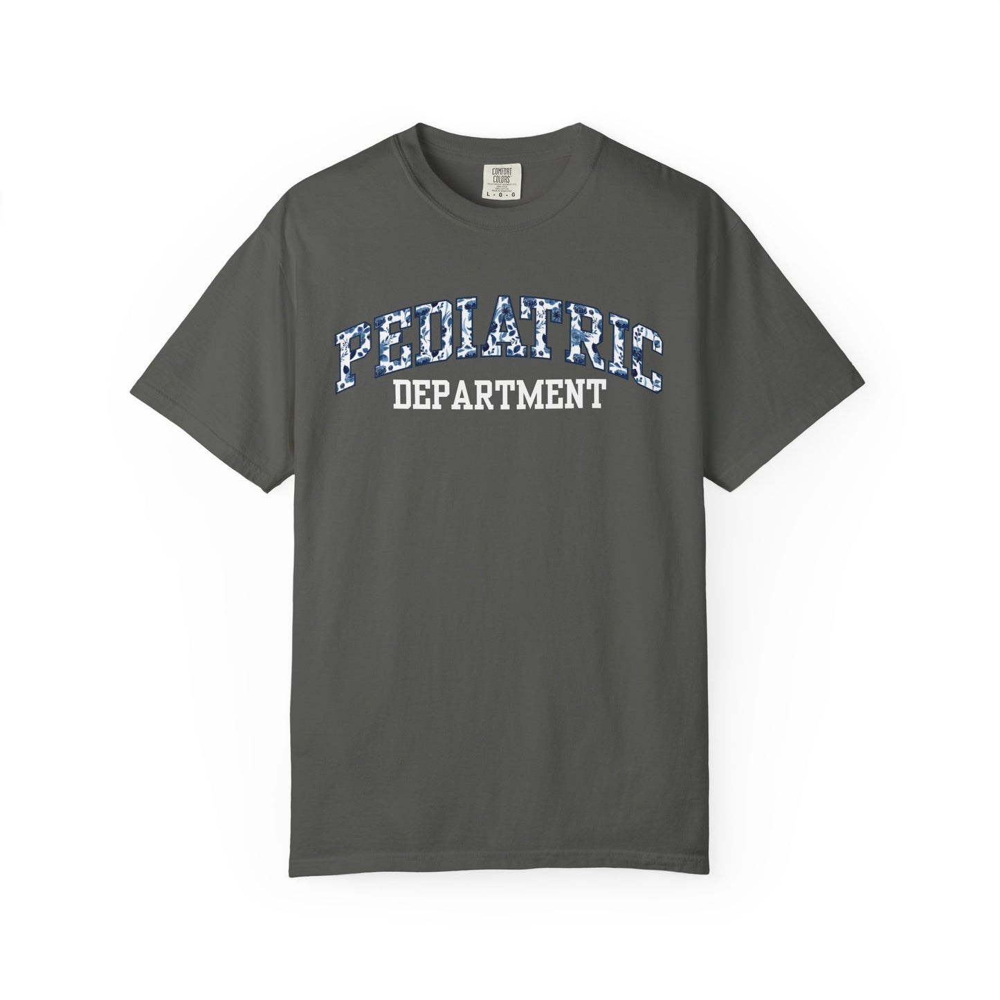 Floral Pediatric Department Shirt