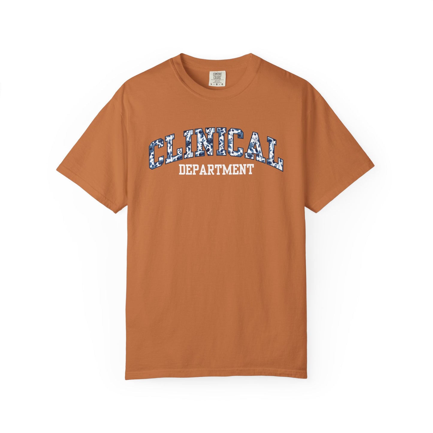 Floral Clinical Department Shirt