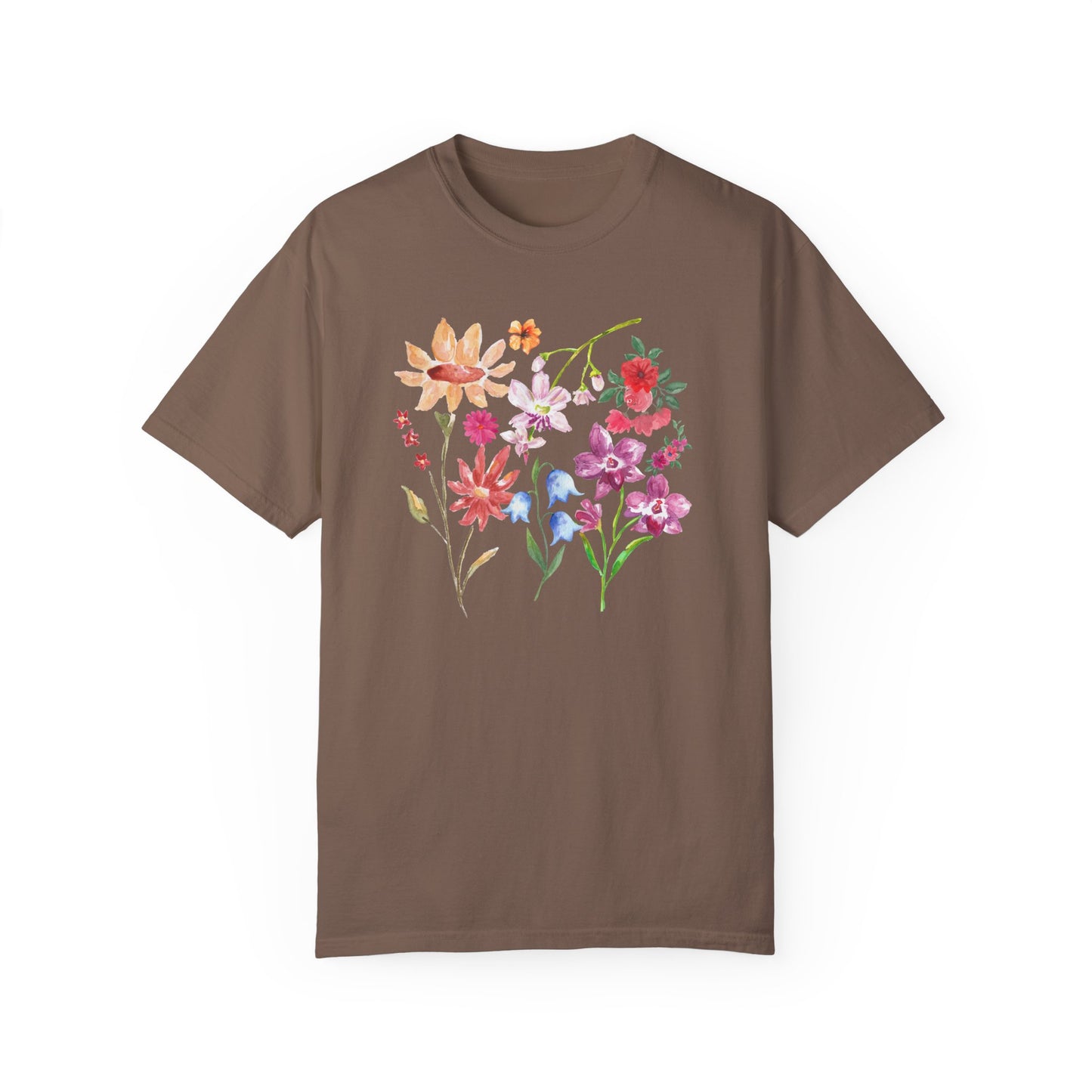 Floral Watercolor Shirt