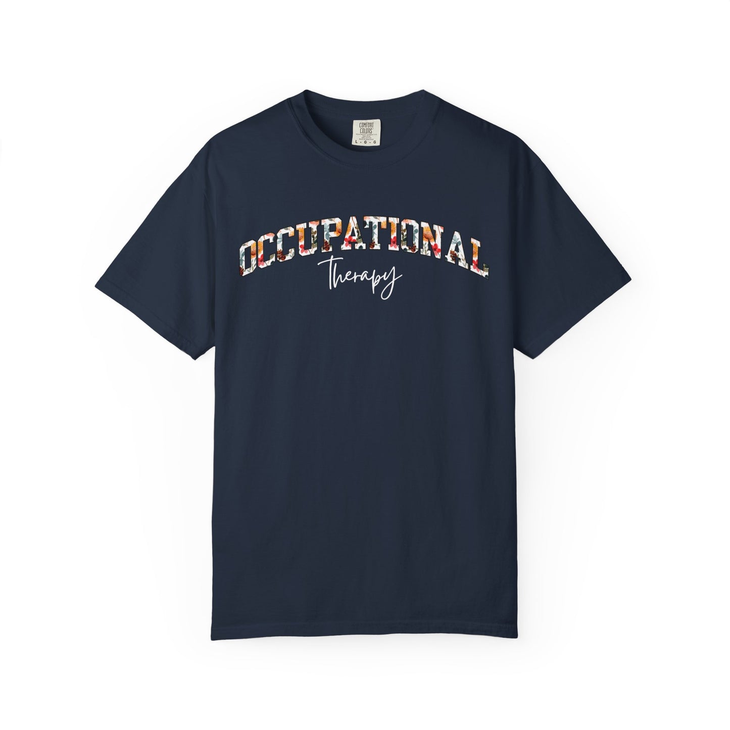 Floral Occupational Therapy Shirt