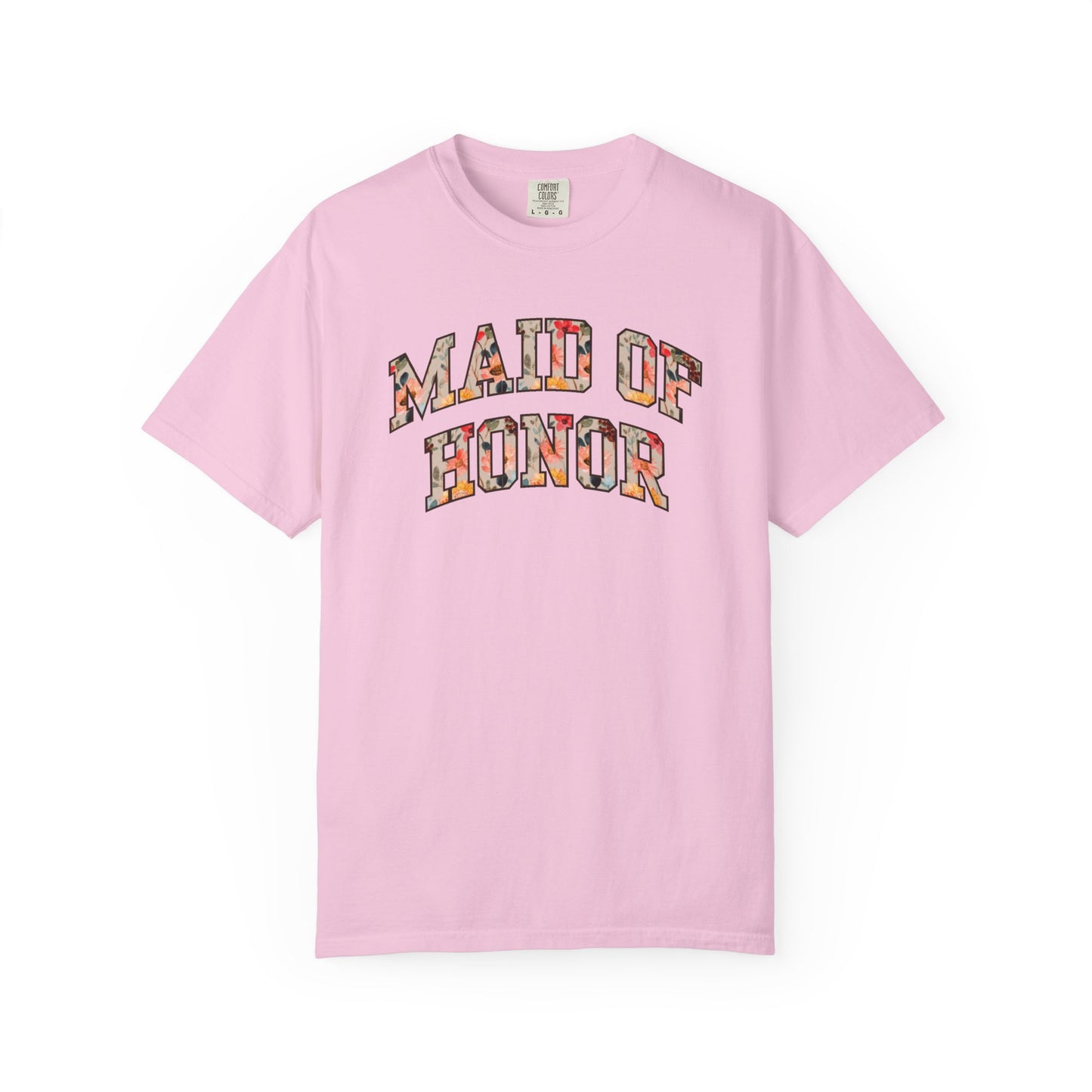 Floral Maid of Honor Shirt