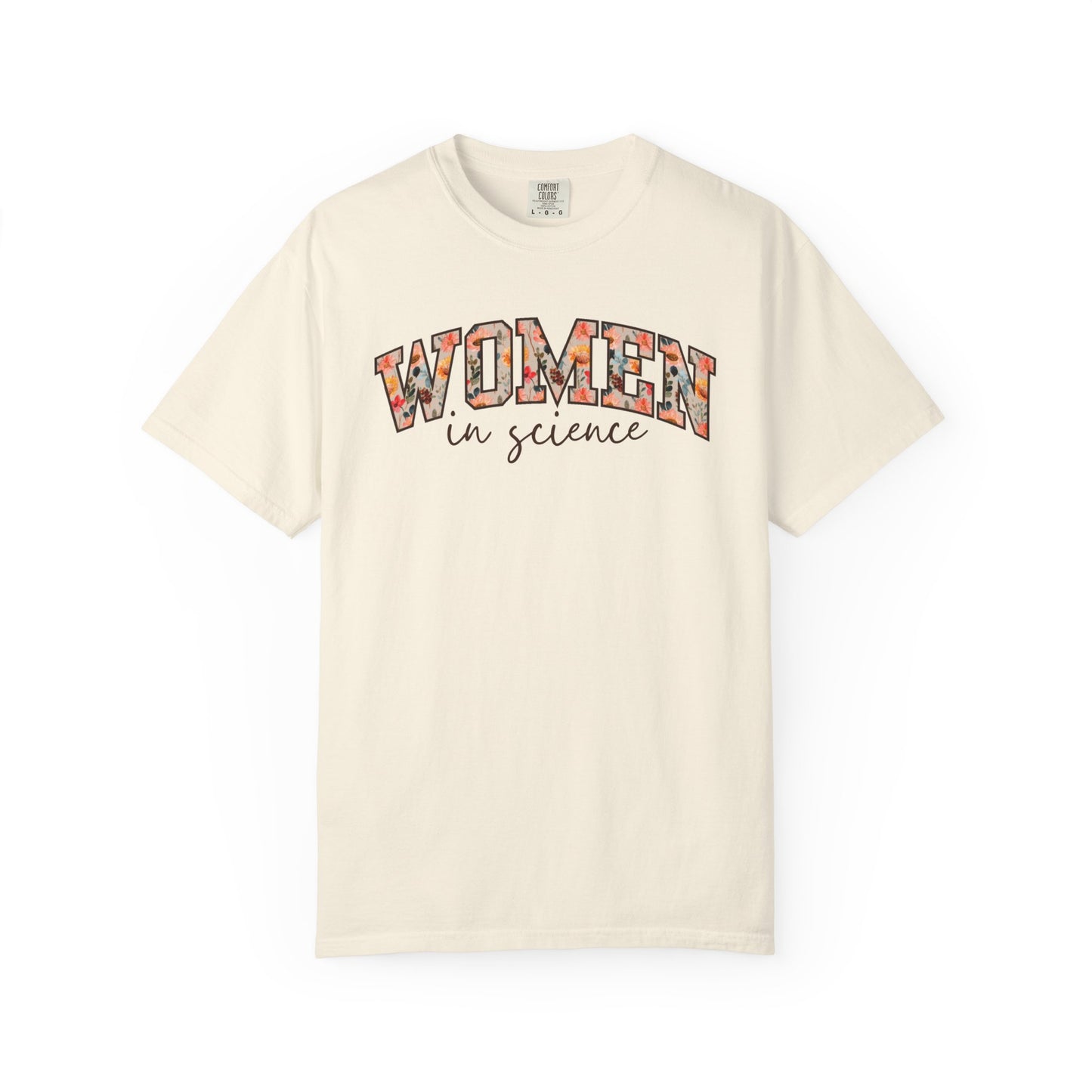 Floral Women In Science Shirt