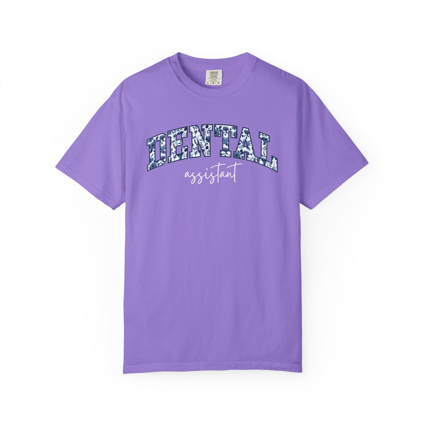 Floral Dental Assistant Shirt