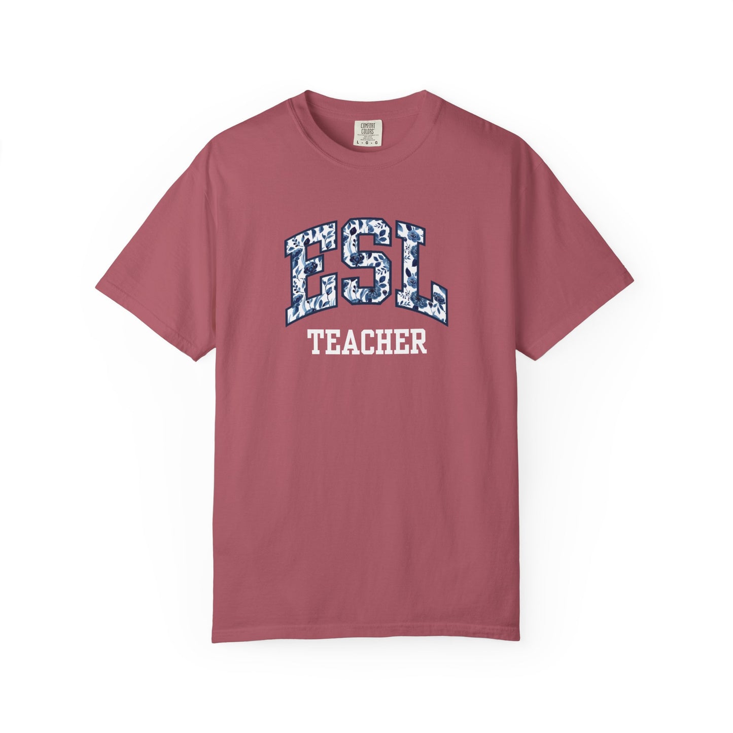 Floral ESL Teacher Shirt