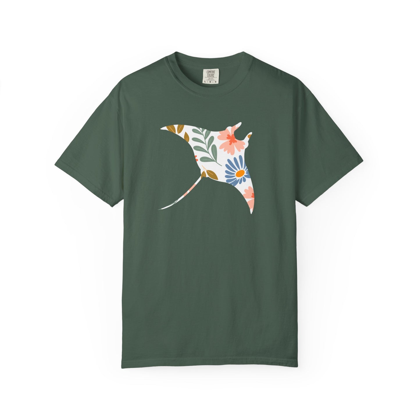 Floral Manta Ray Shirt
