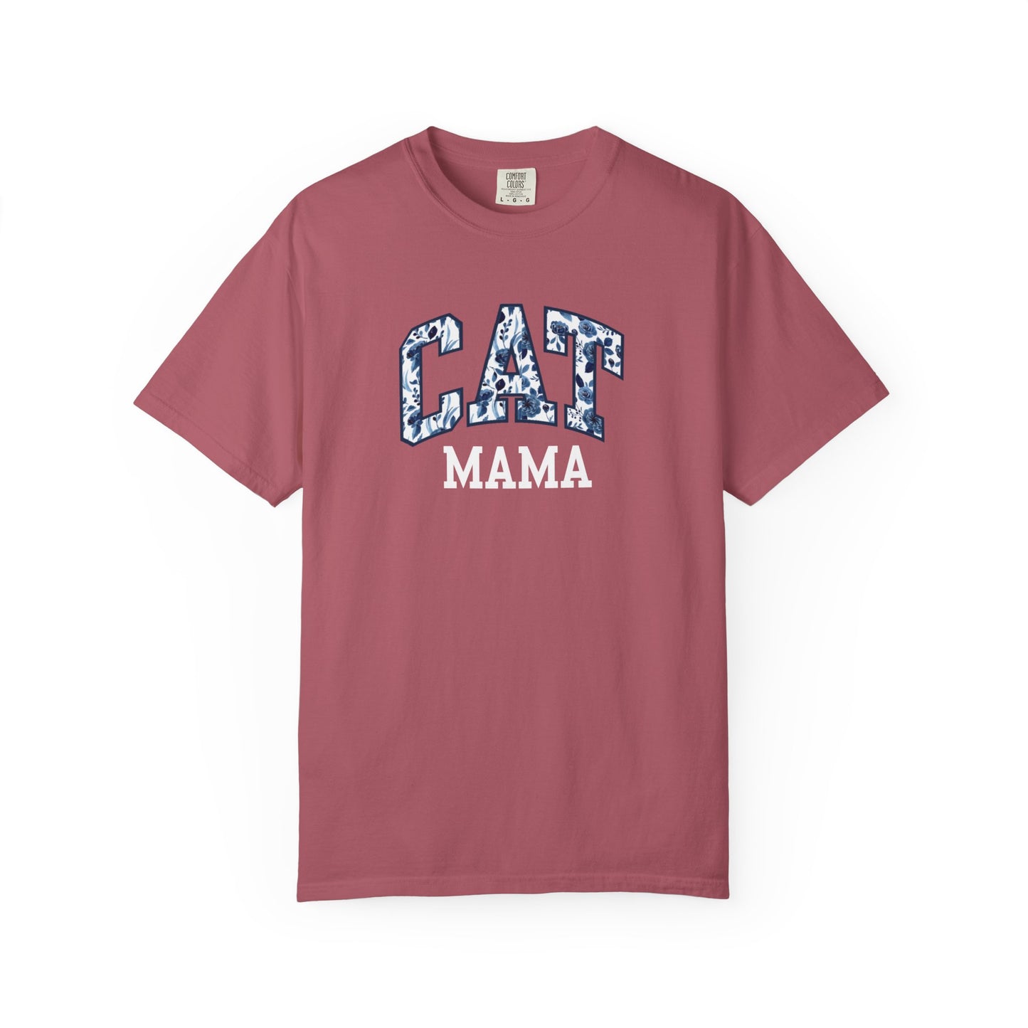 Floral Cat Mama Shirt