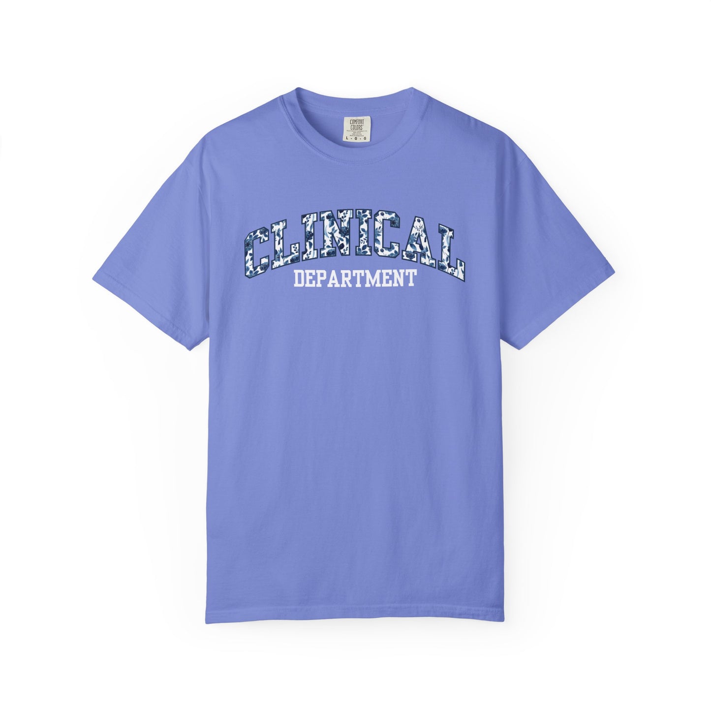 Floral Clinical Department Shirt