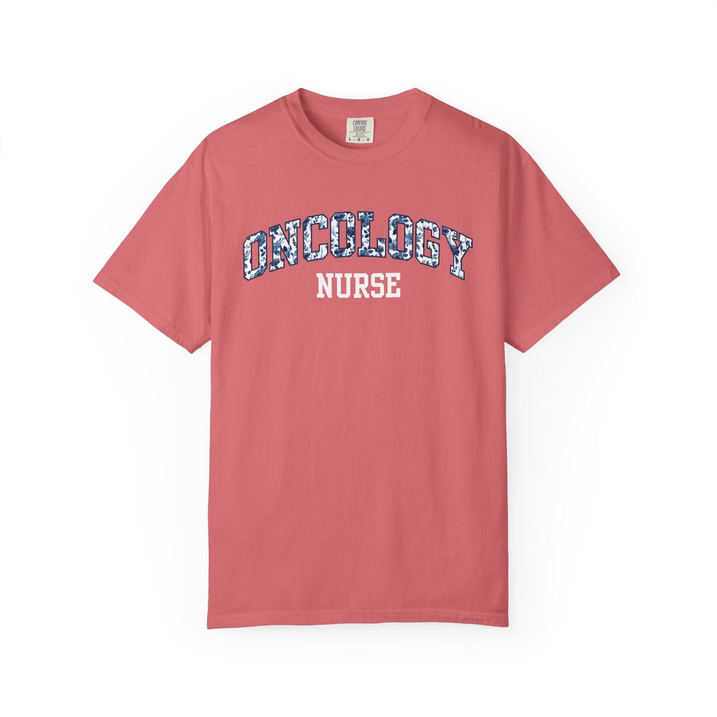 Floral Oncology Nurse Shirt