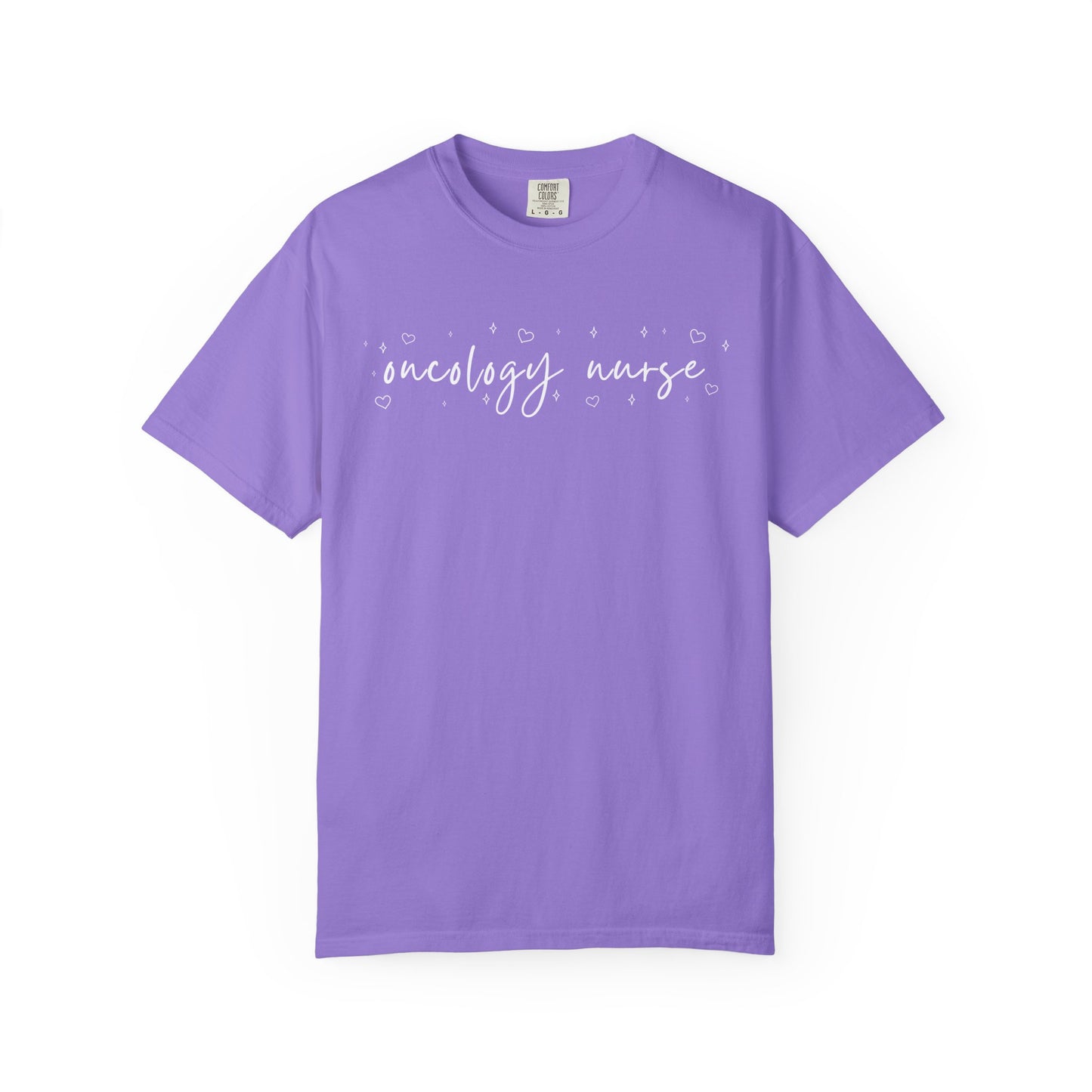 Oncology Nurse Heart Sparkle Shirt