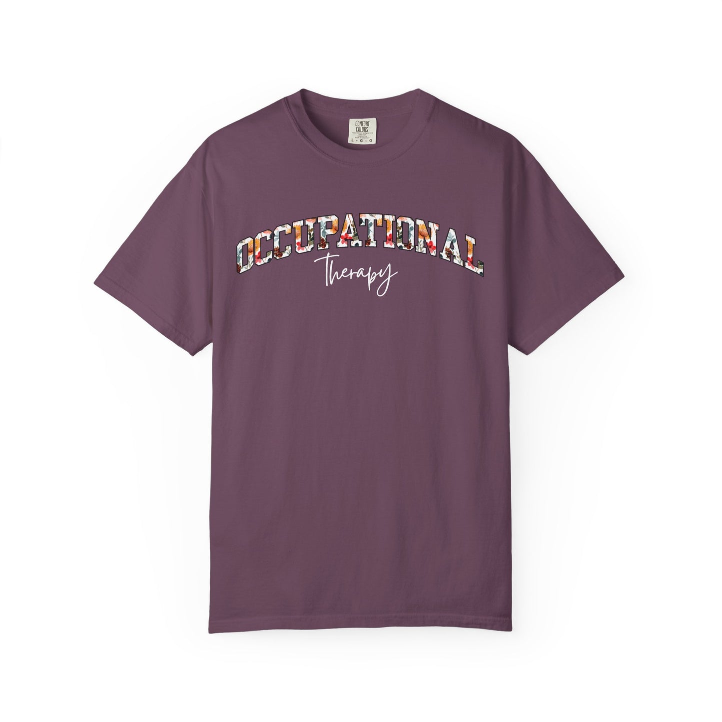 Floral Occupational Therapy Shirt