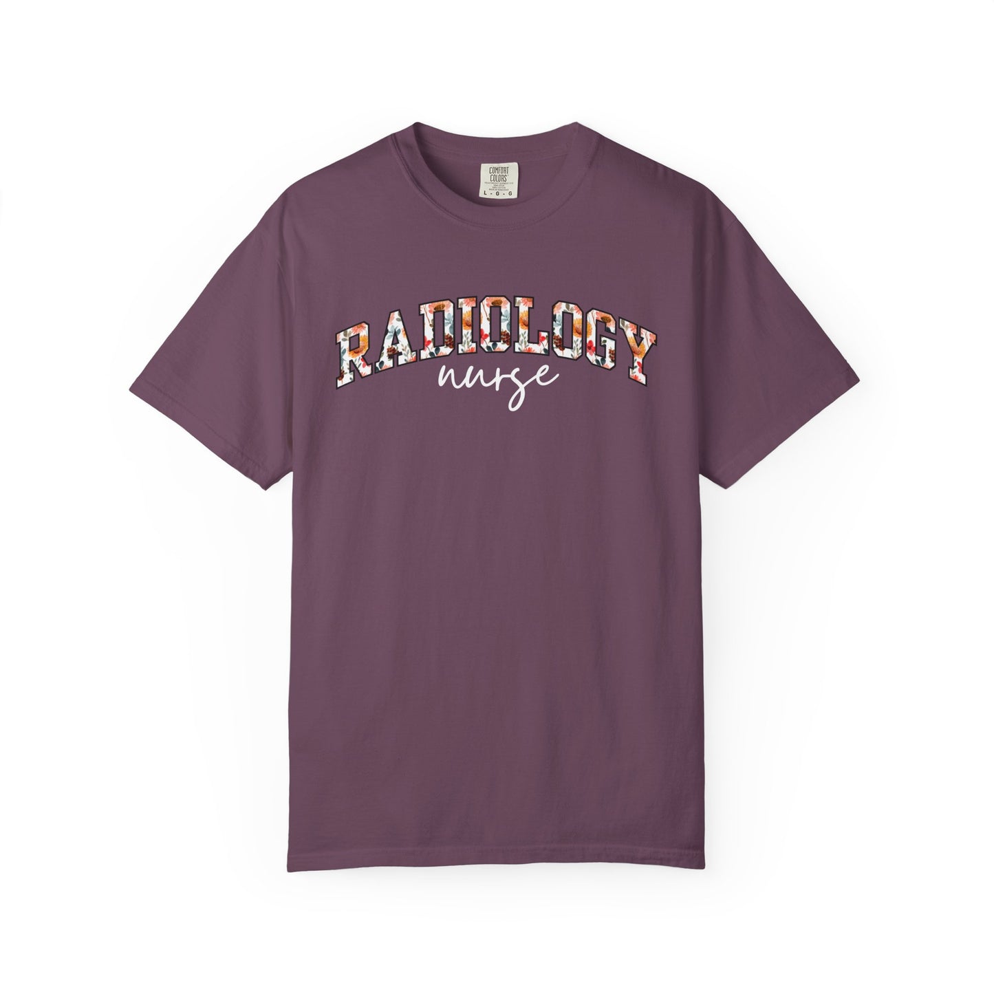 Floral Radiology Nurse Shirt