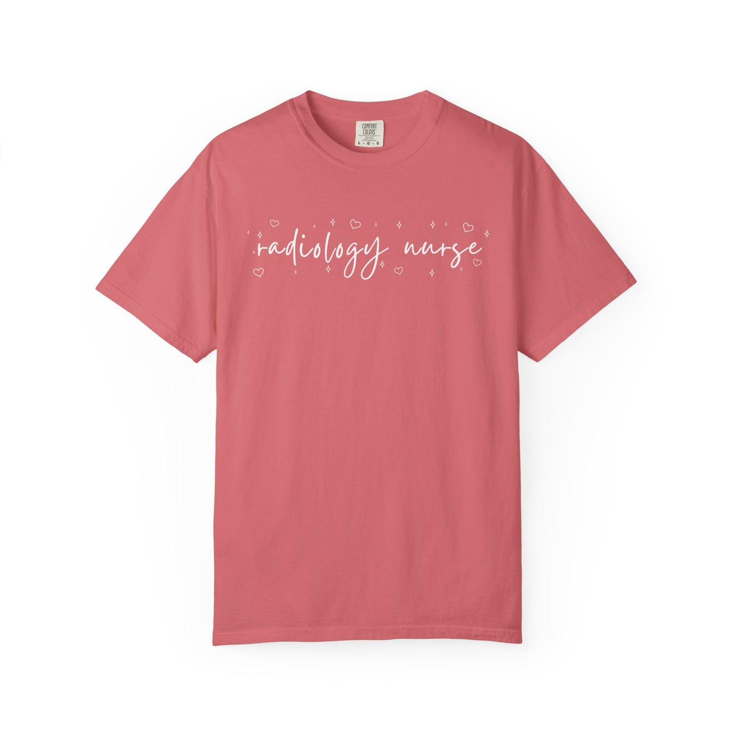 Radiology Nurse Heart Sparkle Shirt