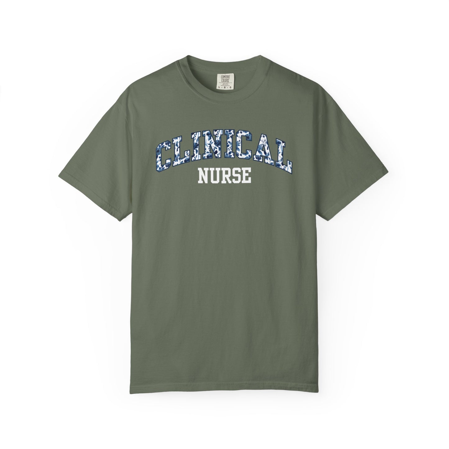 Floral Clinical Nurse Shirt