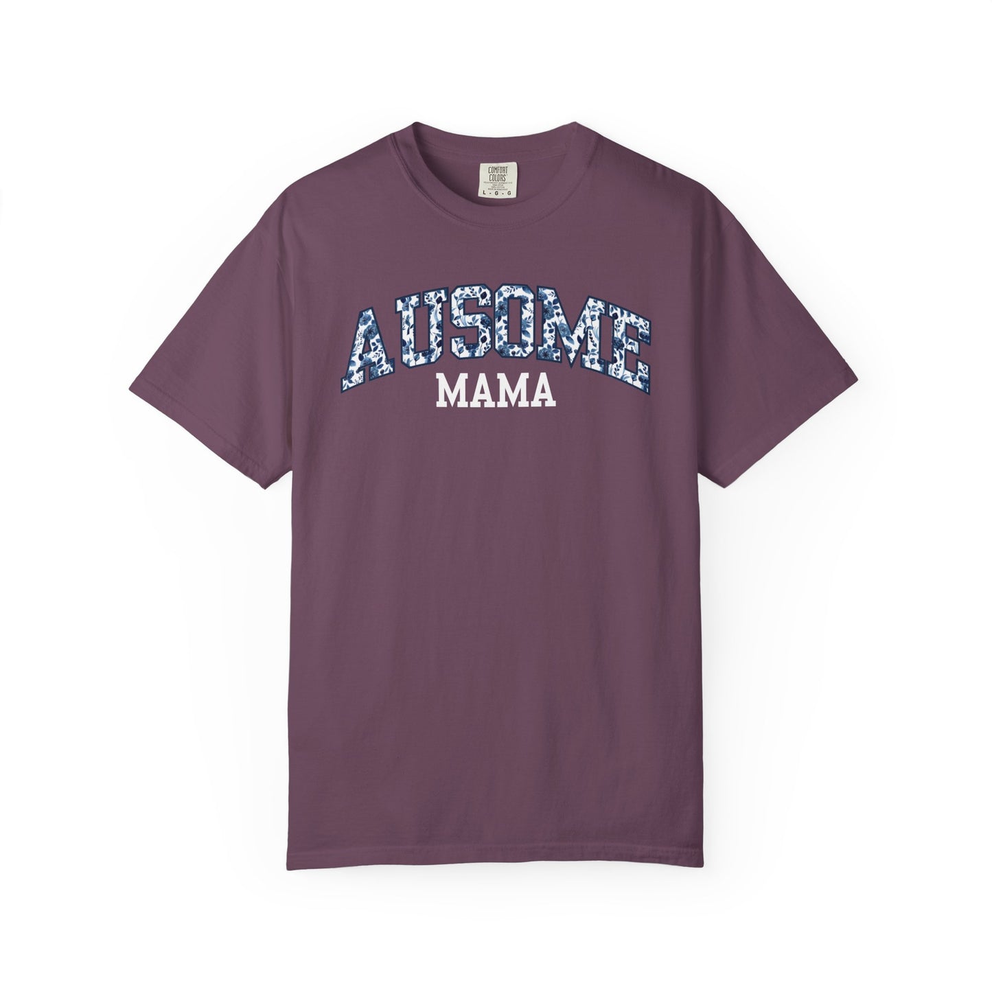 Floral Ausome Mama Autism Shirt