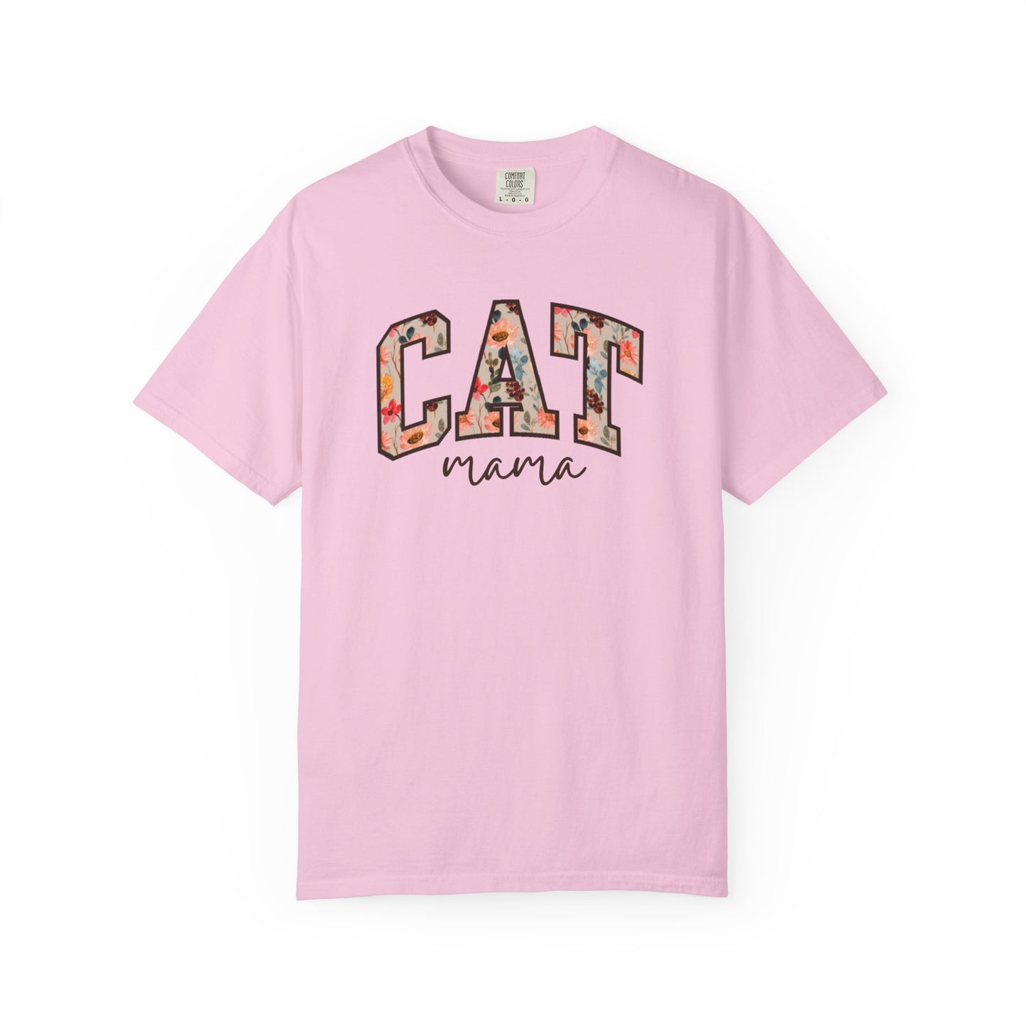Floral Cat Mama Shirt