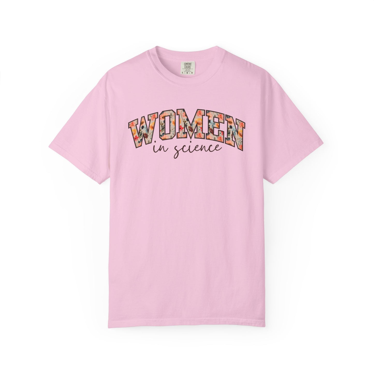 Floral Women In Science Shirt