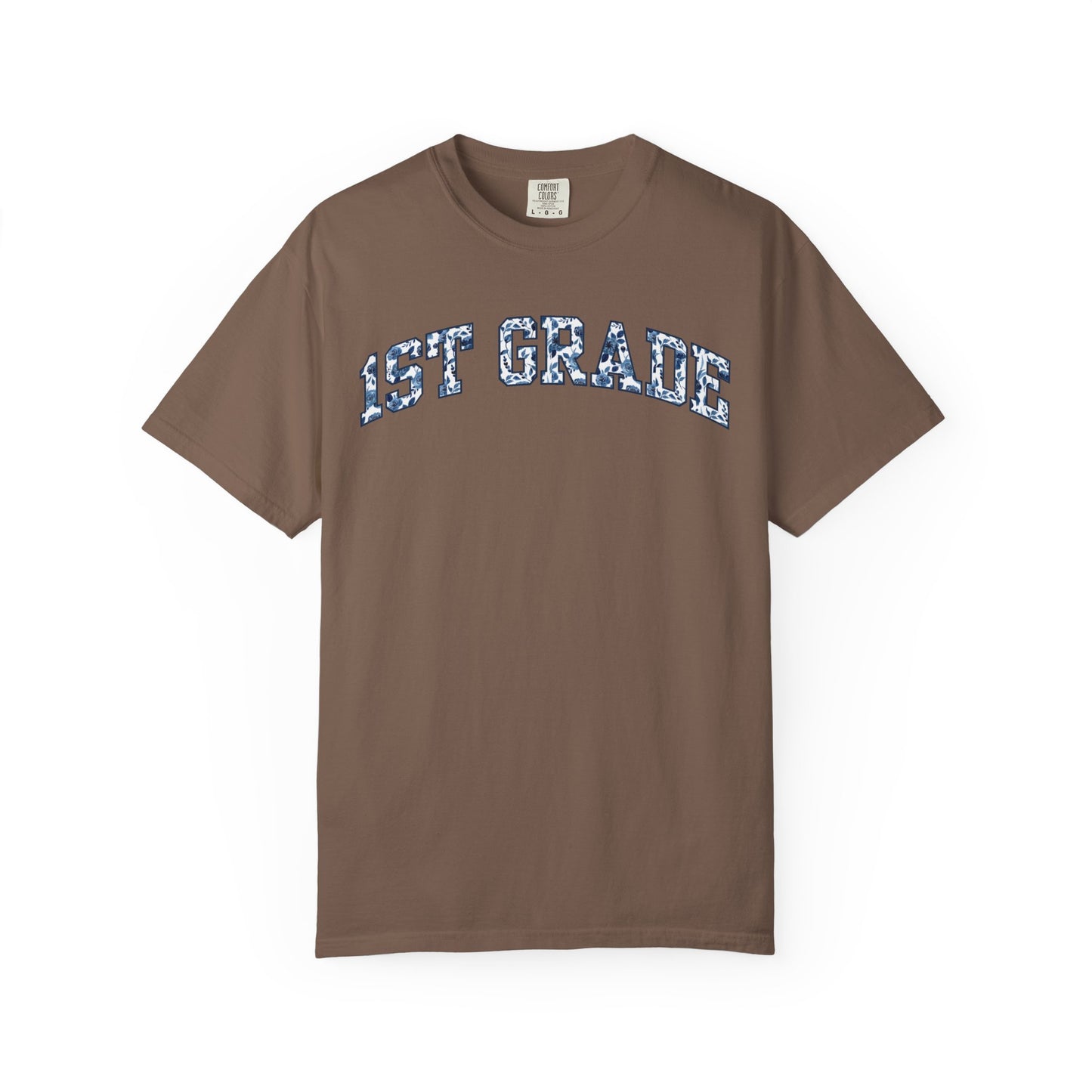 Floral First Grade Teacher Shirt