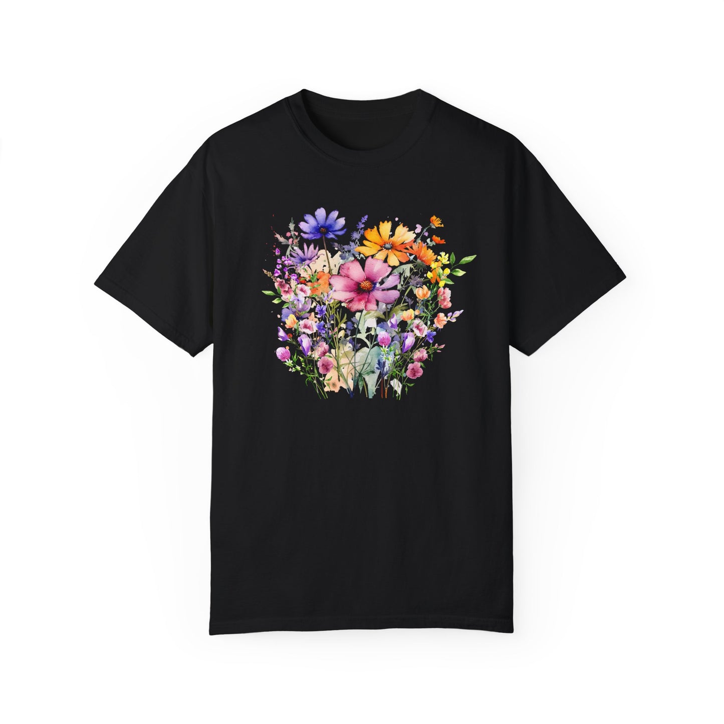Floral Watercolor Shirt