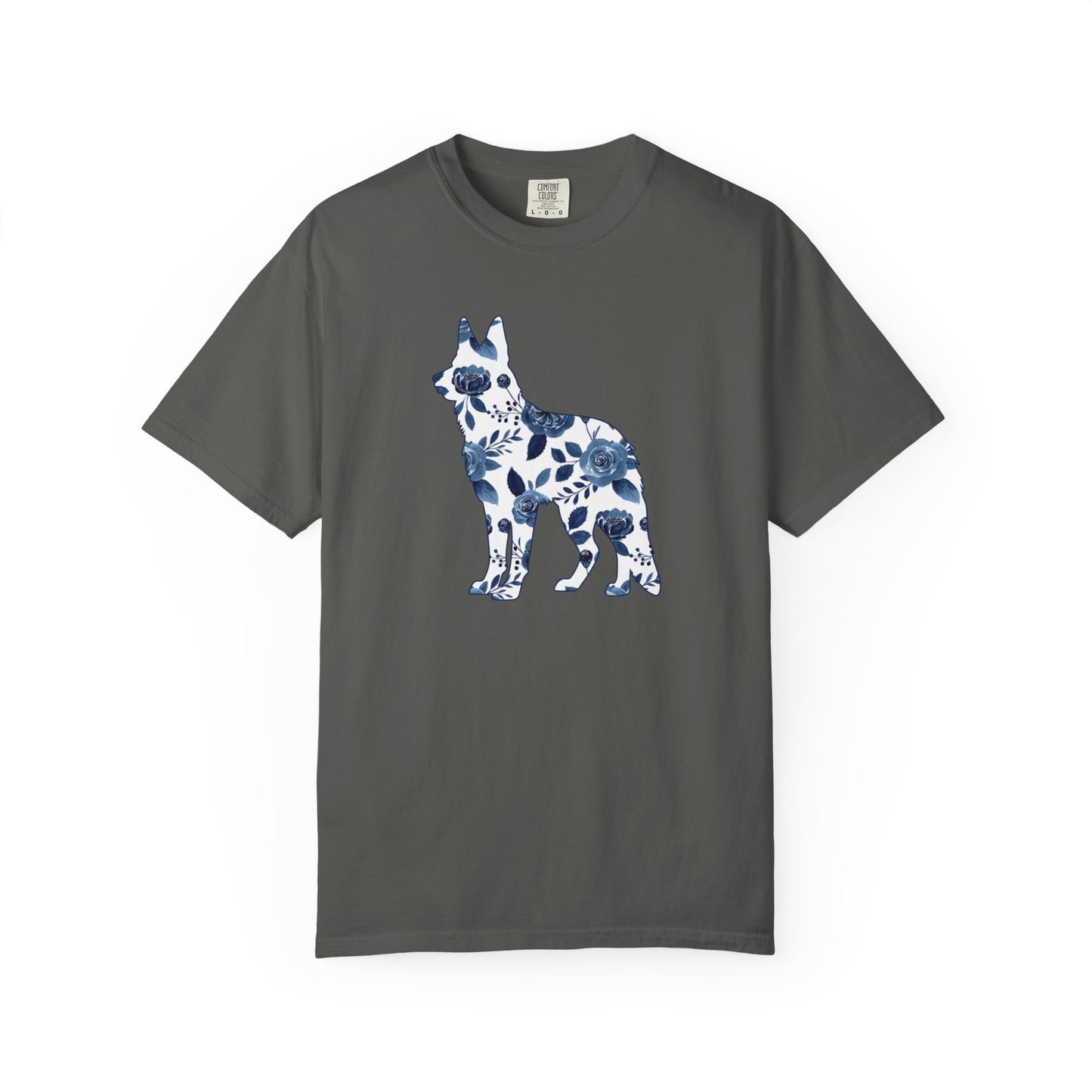 Floral German Shepherd Shirt