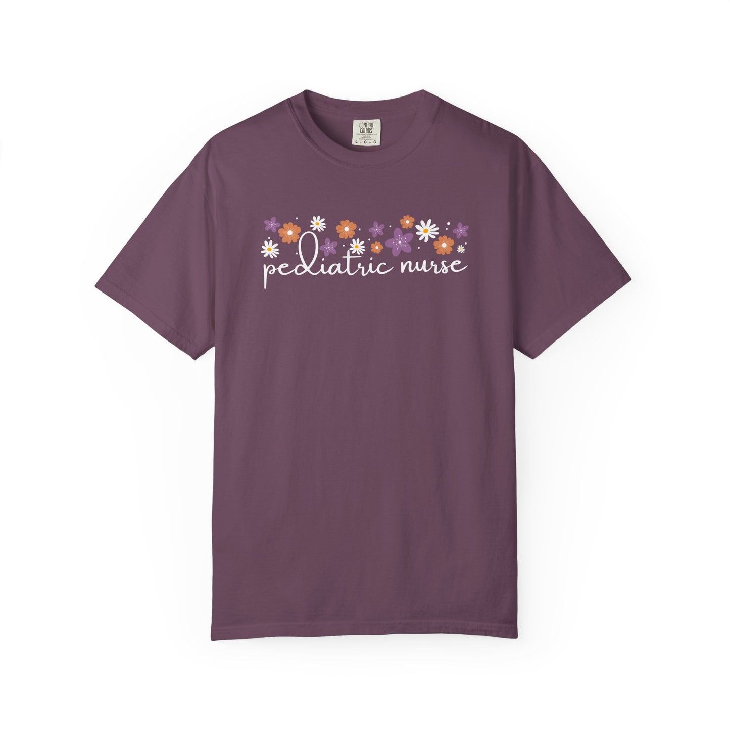 Floral Pediatric Nurse Shirt