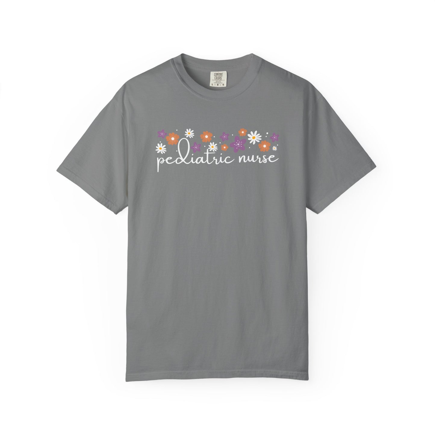 Floral Pediatric Nurse Shirt