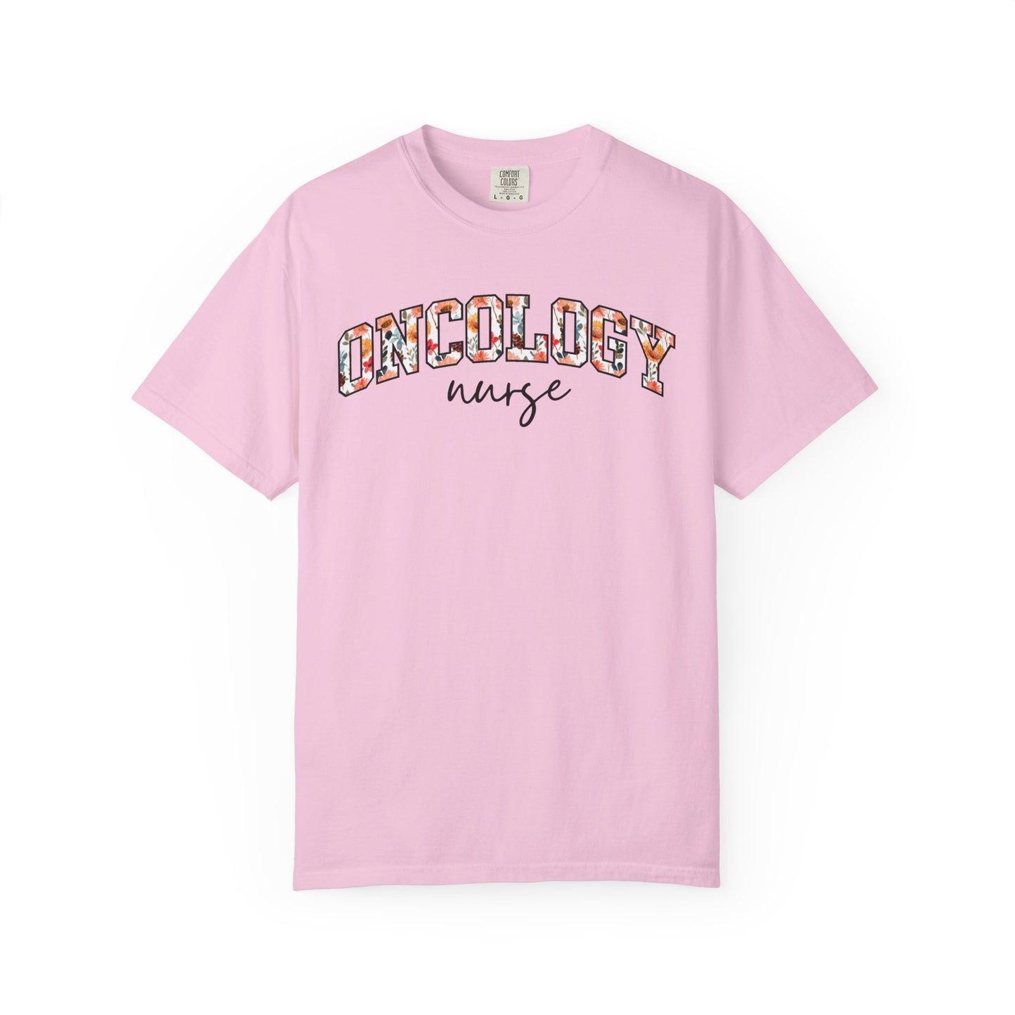 Floral Oncology Nurse Shirt
