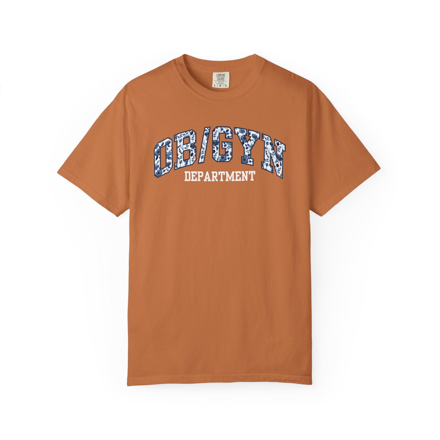 Floral OB/GYN Department Shirt