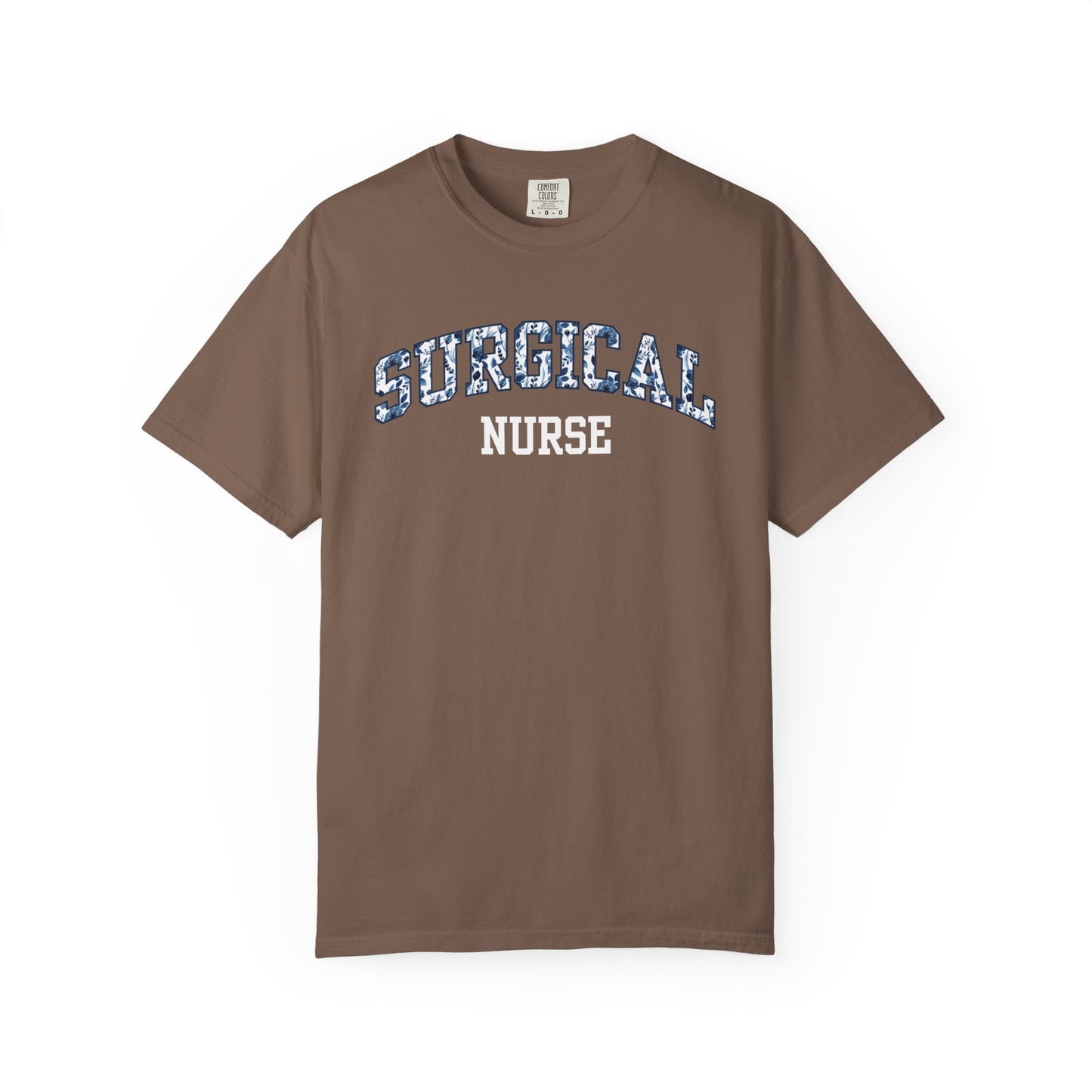 Floral Surgical Nurse Shirt