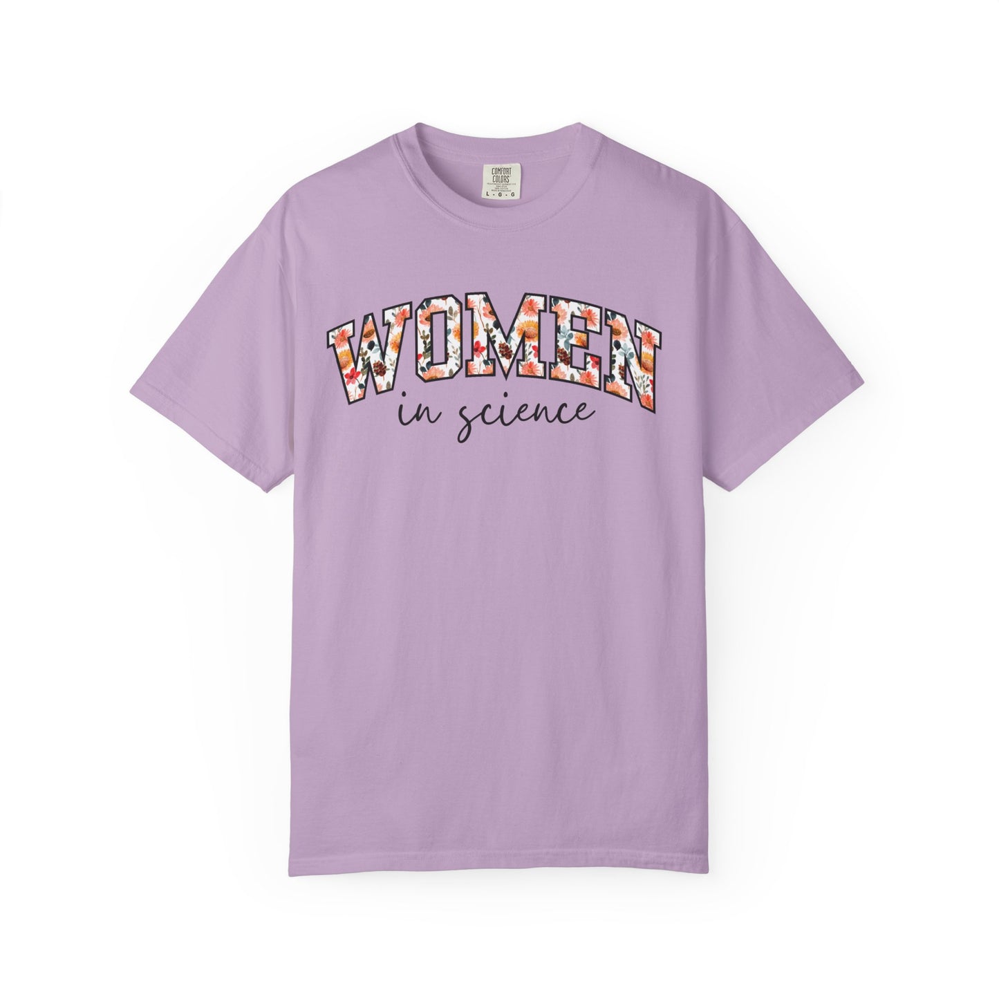 Floral Women In Science Shirt