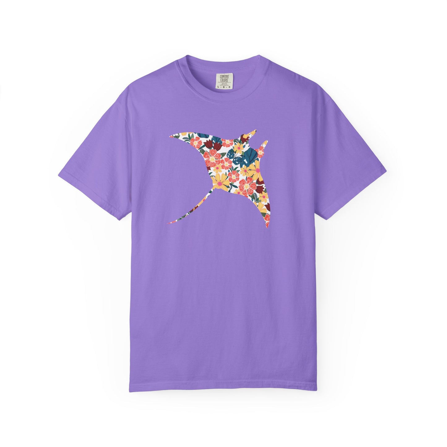 Floral Manta Ray Shirt