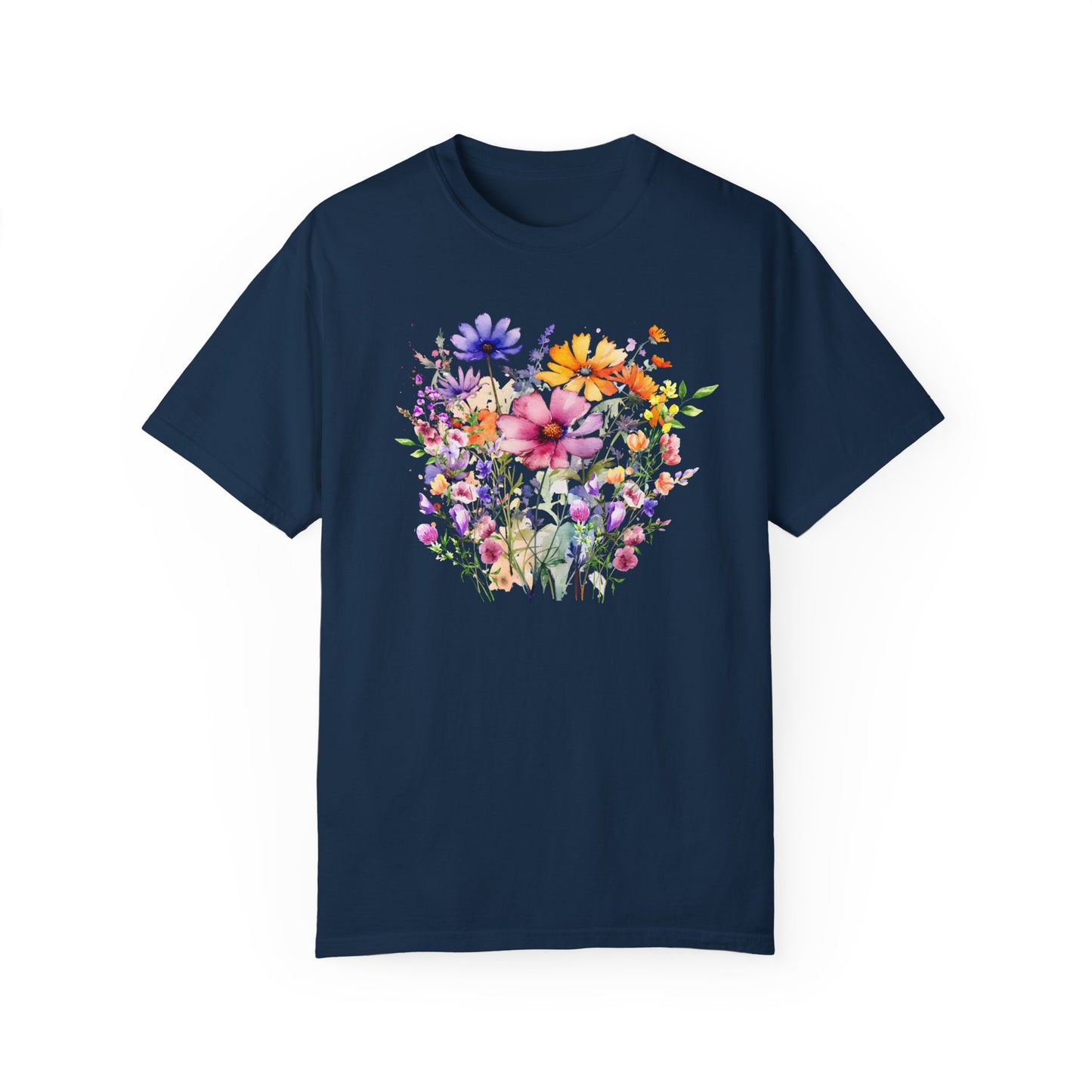 Floral Watercolor Shirt