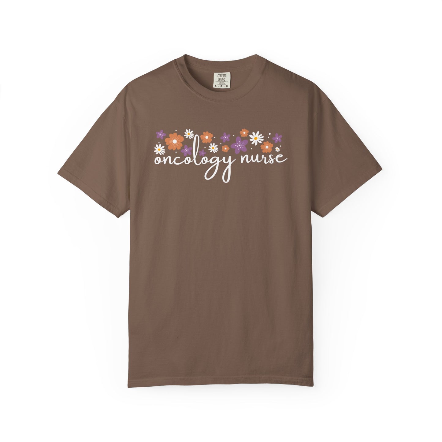 Floral Oncology Nurse Shirt