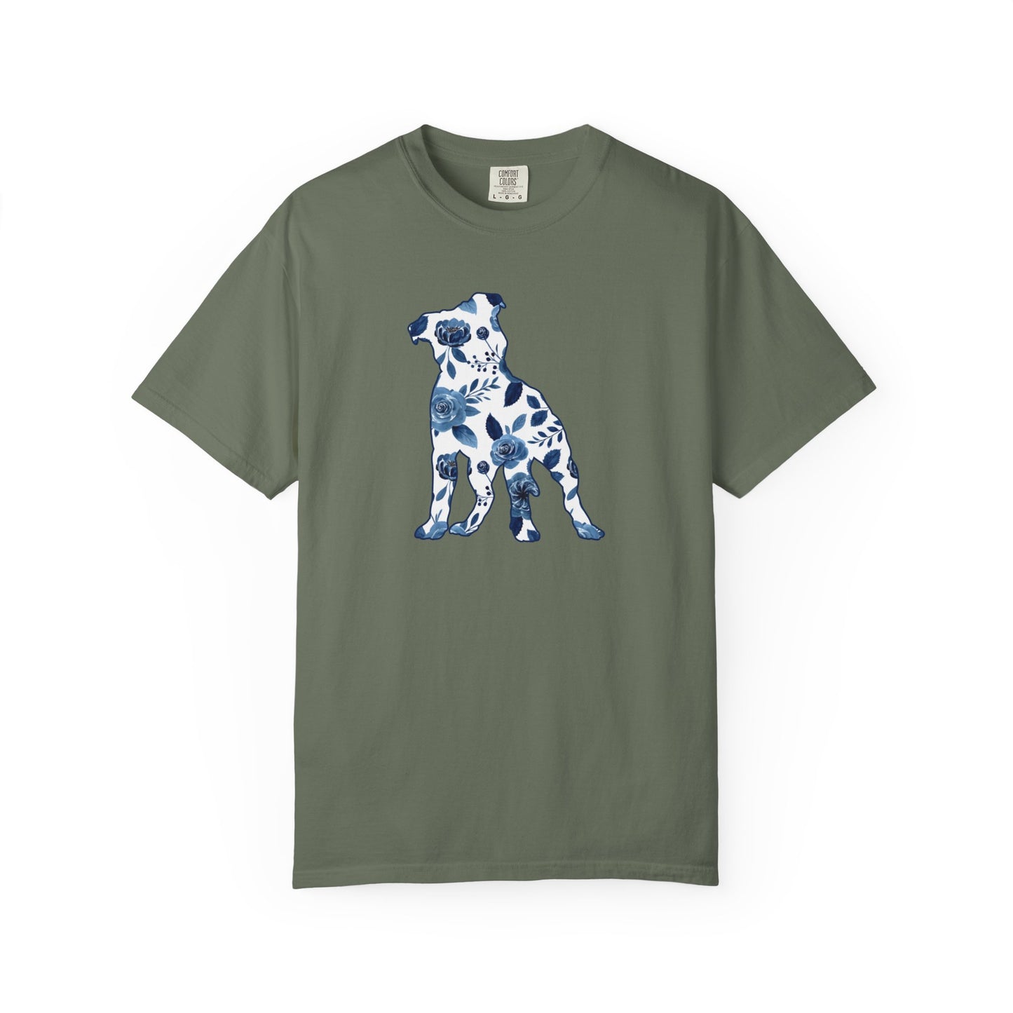 Floral Pitbull Shirt