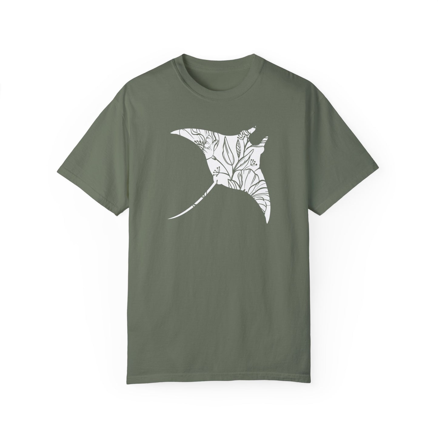 Floral Manta Ray Shirt