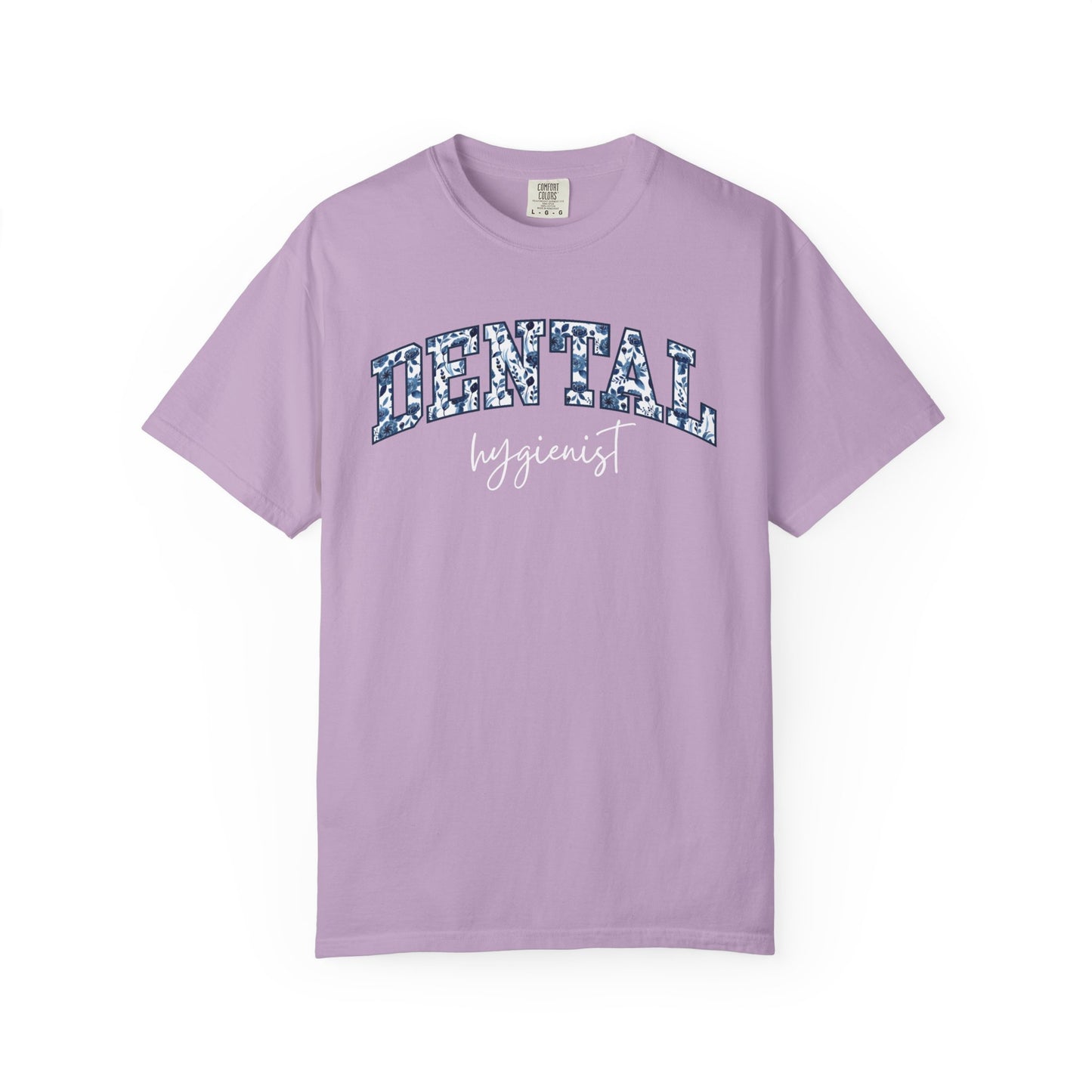 Floral Dental Hygienist Shirt