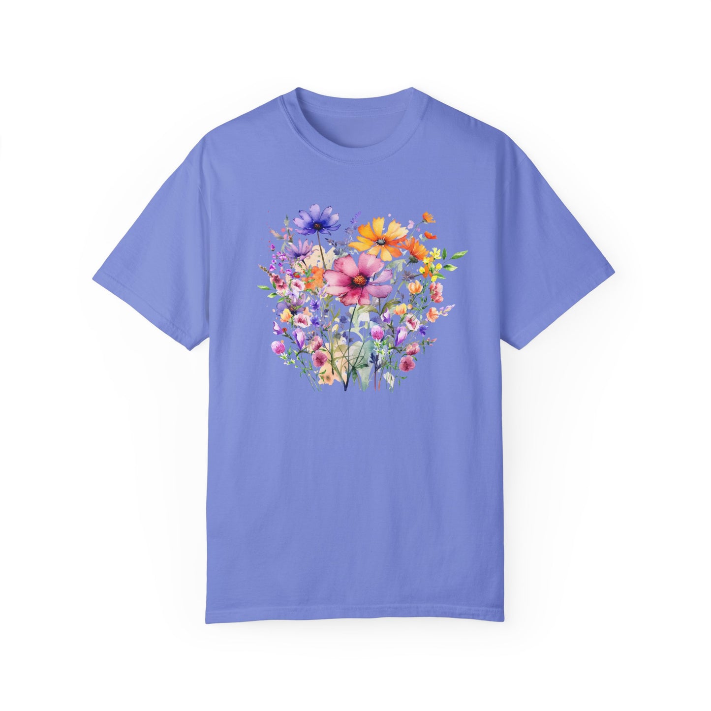 Floral Watercolor Shirt