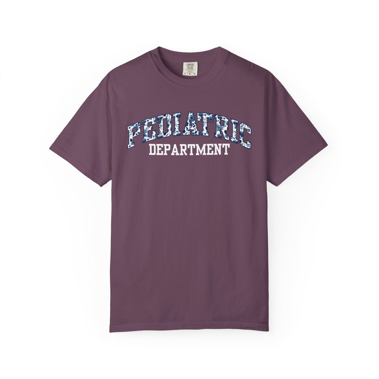 Floral Pediatric Department Shirt